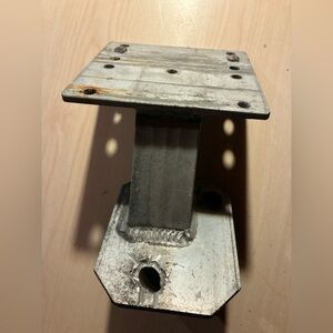 Triton trailer spare tire bracket